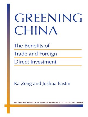 cover image of Greening China